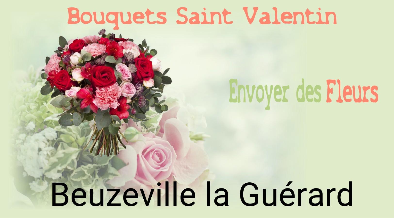 Roses de Saint-Valentin livrées à Beuzeville-la-Guérard